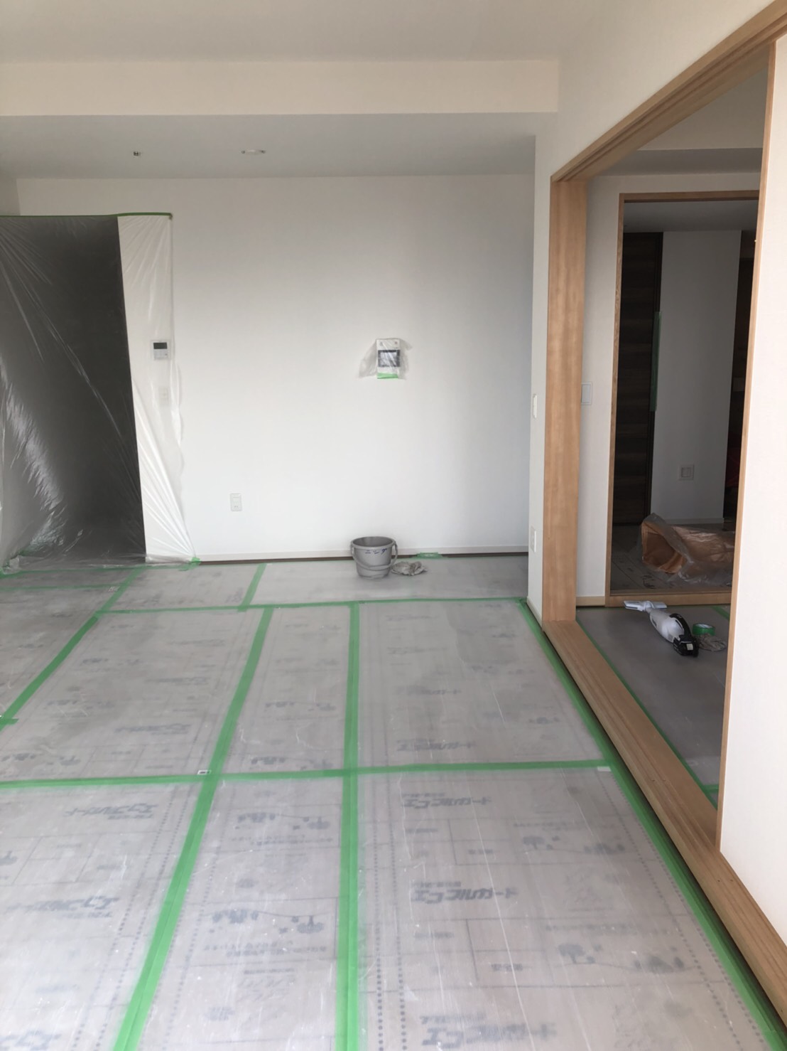 大阪のマンションのリフォーム工事